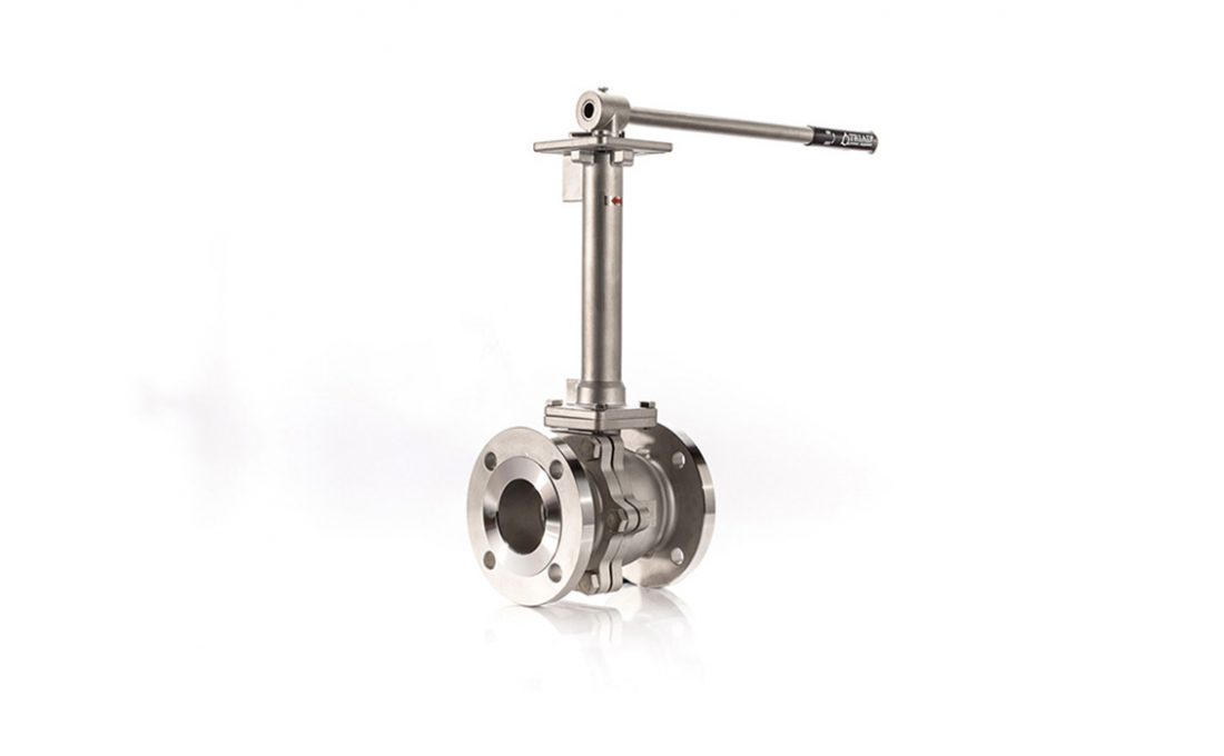 90C Flanged Cryogenic Ball Valve