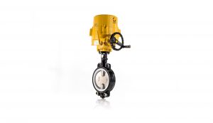 Electric 700 Wafer Butterfly Valve Assembly