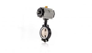 Pneumatic 700 Wafer Butterfly Valve Assembly